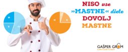Niso vse mastne diete dovolj mastne
