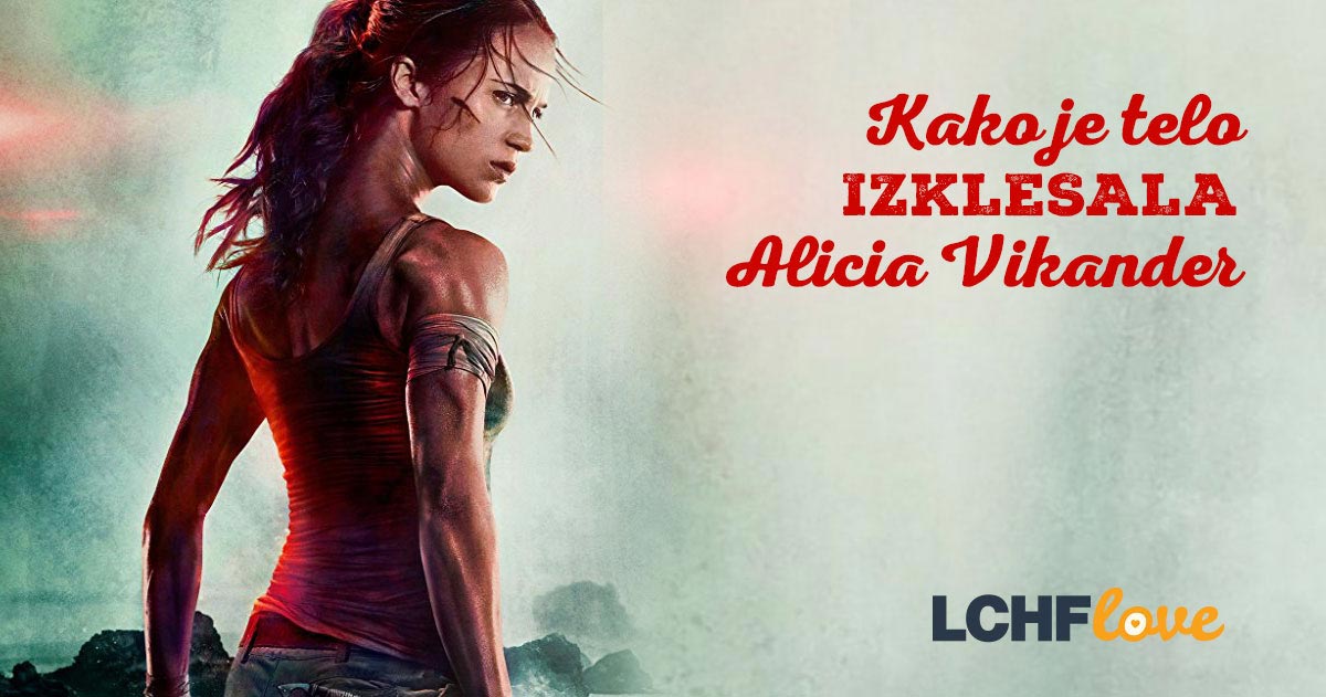 Izklesana postava Alicie Vikander