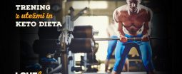 Trening z utežmi in keto
